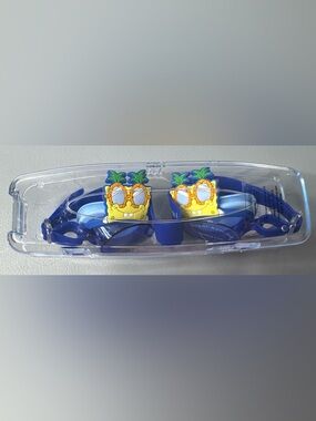 SpongeBob Squarepants Swim Goggles with Pineapple SpongeBob Accent bikini bottom